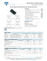 BAS70-06-G3-08 Datasheet Cover