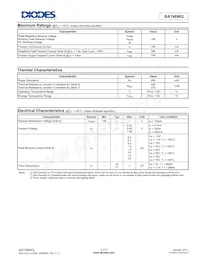 BAT46WQ-7-F Datasheet Page 2