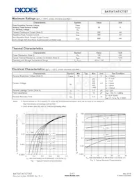 BAT54ST-7 Datasheet Page 2