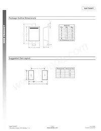 BAT54WT-7 Datasheet Page 3