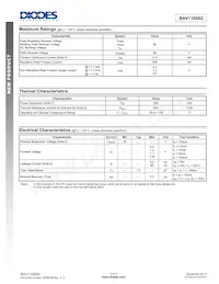 BAV116S92-7 Datasheet Page 2