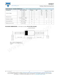 BAW27-TR Datasheet Page 2