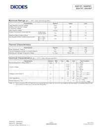 BAW56T-7 Datasheet Page 2