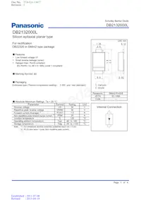 DB2132000L Datasheet Cover