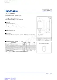 DB2S20900L Datasheet Copertura