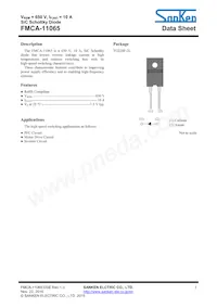 FMCA-11065 Datasheet Copertura