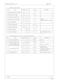 FMN-G12S Datasheet Pagina 2