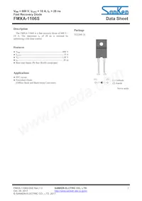 FMXA-1106S Datasheet Cover