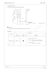FMXK-1106S Datasheet Pagina 5