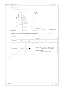 FMY-1106S Datasheet Pagina 5