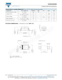 GSD2004W-HE3-18 Datasheet Page 2