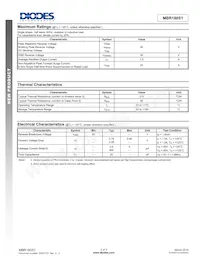 MBR180S1-7 Datasheet Pagina 2