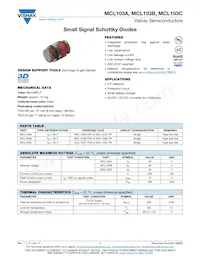 MCL103B-TR3 Datasheet Cover