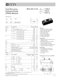MEO450-12DA Datasheet Cover