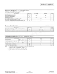 MURS160-13-F Datasheet Pagina 2