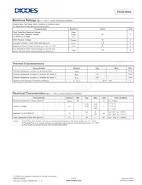 PD3S160Q-7 Datasheet Pagina 2