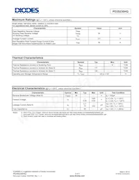 PD3S230HQ-7 Datasheet Page 2