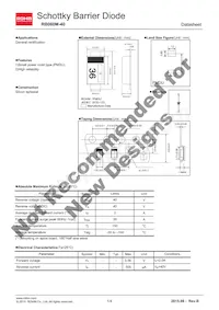 RB060M-40TR Datasheet Cover