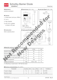 RB068M-40TR Datasheet Cover