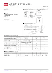 RB161QS-40T18R Datenblatt Cover