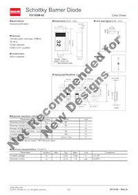 RB168M-60TR Datasheet Cover