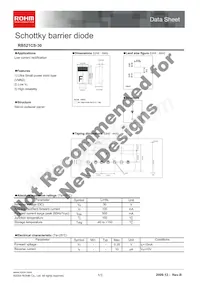 RB521CS-30T2R Datasheet Cover
