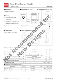 RB521FS-30T40RB Datasheet Cover