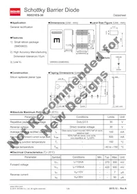 RB531ES-30T15R Datasheet Cover