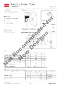 RB551V-30FTE-17 Datasheet Cover