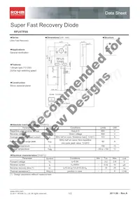 RFU5TF6S Datasheet Cover