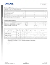 RS1MDF-13 Datasheet Page 2