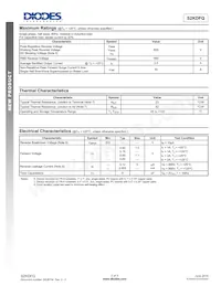 S2KDFQ-13 Datasheet Page 2
