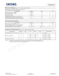 SBR0220LP-7 Datasheet Pagina 2