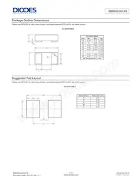 SBR05U20LPS-7 Fiche technique Page 4