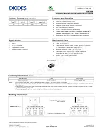 SBR07U20LPS-7 Datasheet Cover