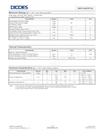 SBR10U45SP5Q-13 Datasheet Page 2