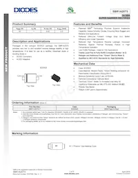 SBR1A20T5-7 Datasheet Cover