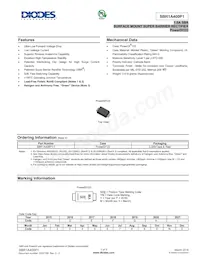 SBR1A400P1-7 Datasheet Cover