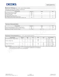 SBR2U60S1FQ-7 Datasheet Page 2