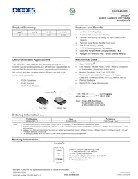 SBR8A60P5-13 Datenblatt Cover