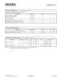 SBRT05U10LP-7B Datasheet Pagina 2