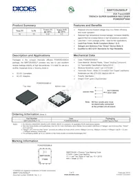 SBRT25U50SLP-13 Datasheet Cover