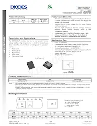 SBRT2U45LP-7 Datasheet Cover