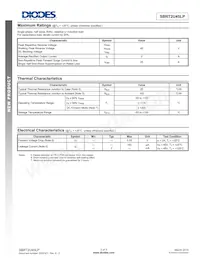 SBRT2U45LP-7數據表 頁面 2