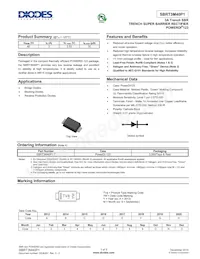 SBRT3M40P1-7 Datasheet Cover