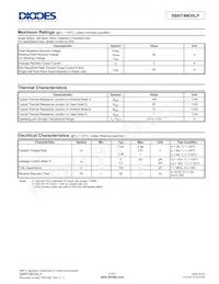 SBRT4M30LP-7 Datasheet Page 2