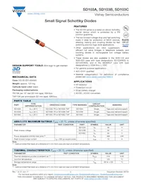 SD103C-TAP Datenblatt Cover