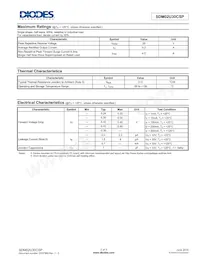 SDM02U30CSP-7 Datasheet Page 2