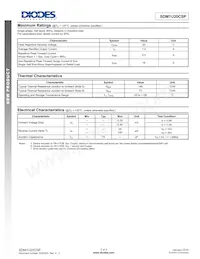 SDM1U20CSP-7 Datasheet Pagina 2