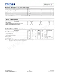 SDM20U30LPQ-7 Datasheet Pagina 2